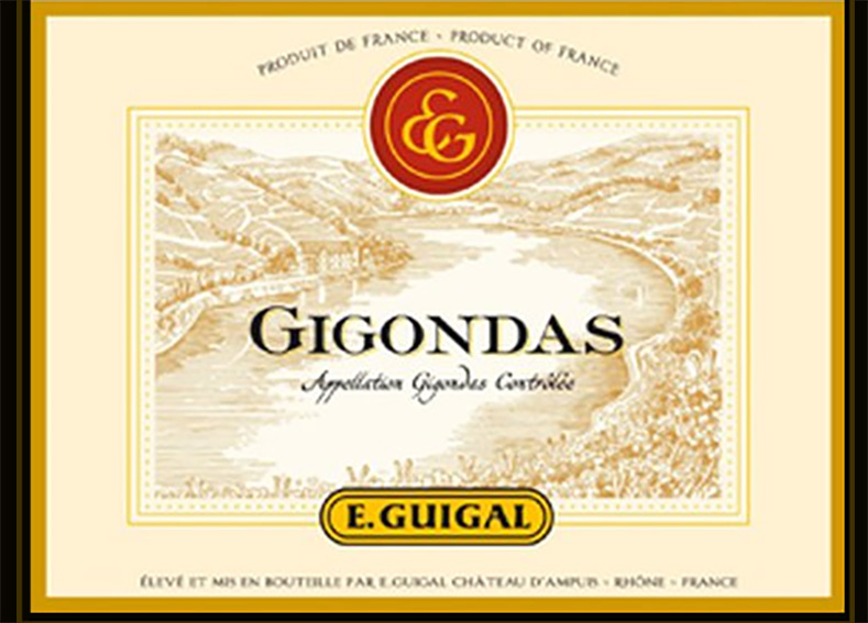 E.Guigal; red, 