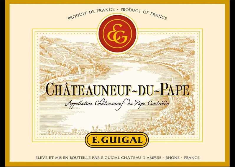 E.Guigal; red, 