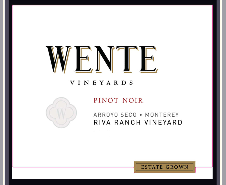 Wente Chateau St; red, 