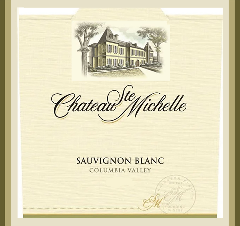 Chateau Ste. Michelle; white, 