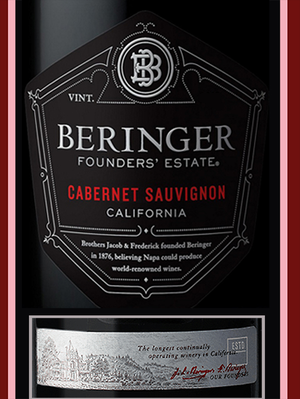 Beringer; red, 