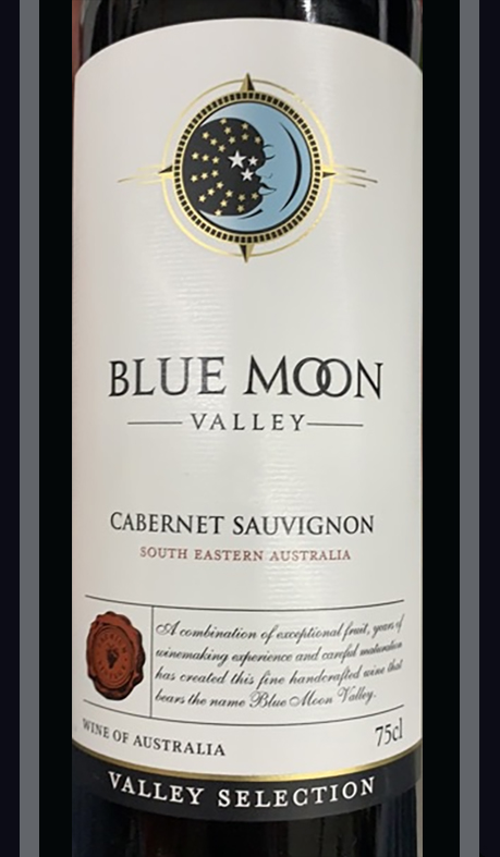 Blue Moon; red, 