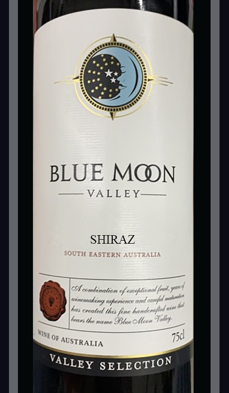 Blue Moon; red, 