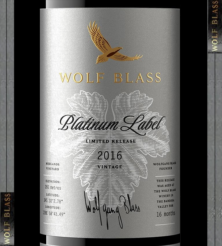 Wolf Blass; red, 