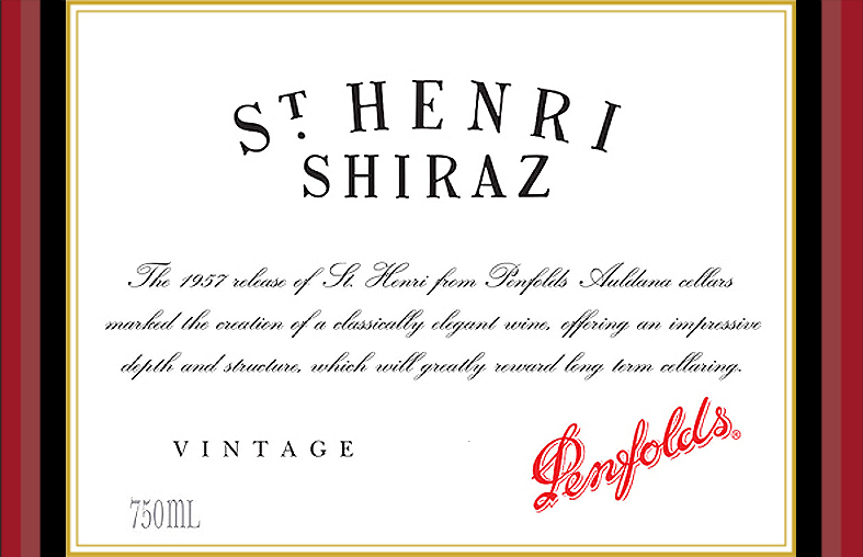 Penfolds; red, 