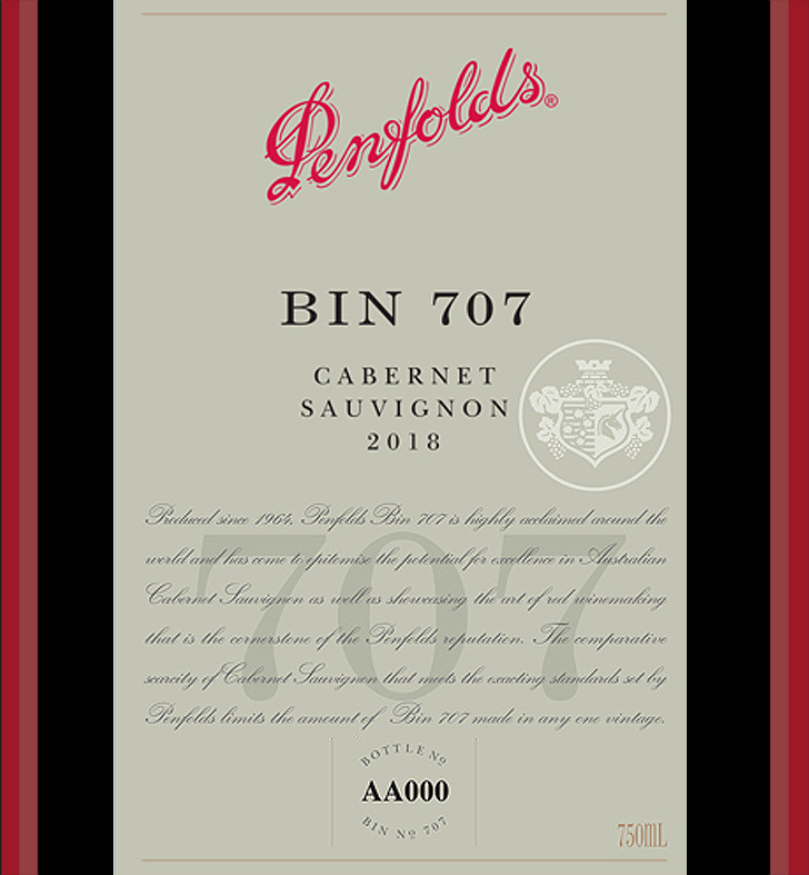 Penfolds; red, 