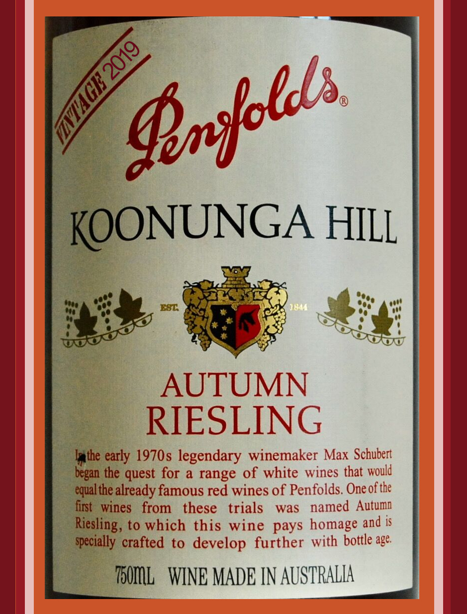 Penfolds; white, 