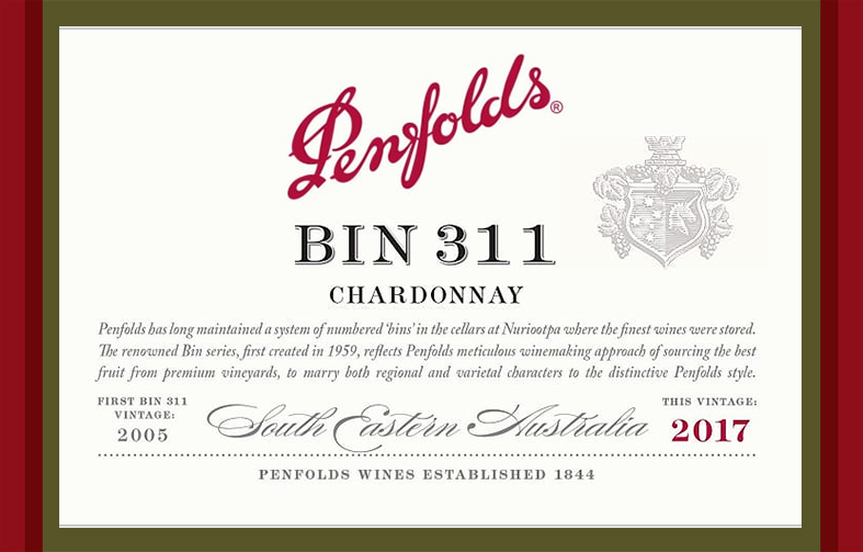 Penfolds; white, 