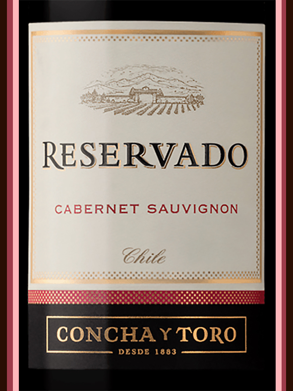 Concha Y Toro; red, 