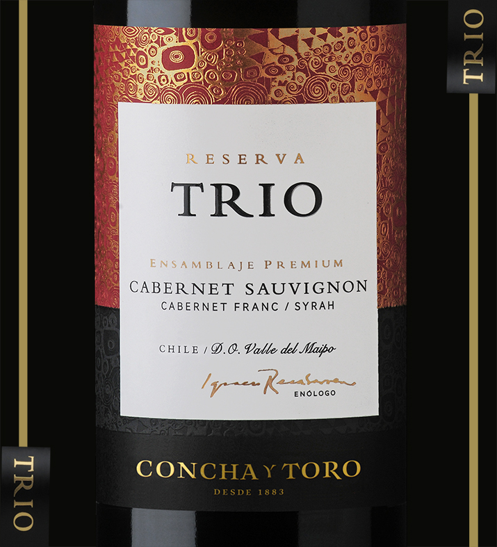 Concha Y Toro; red, 