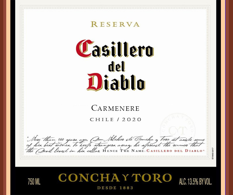 Casillero Del Diablo; red, 
