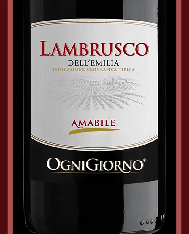 Zonin-Lambrusco; Dessert, red, 