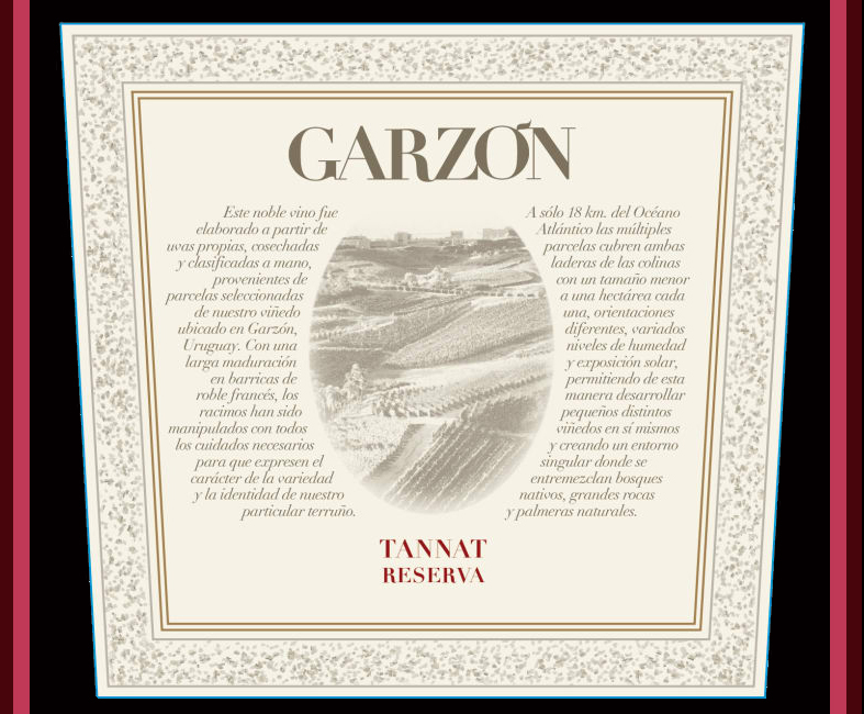 Garzon; red, 