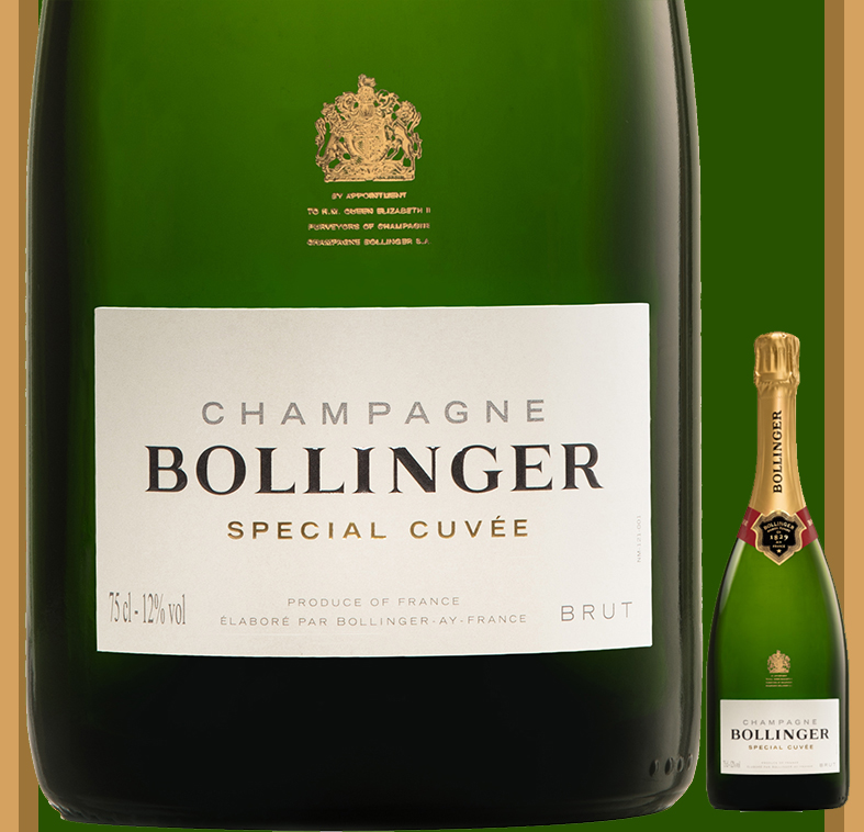 Champagne Bollinger; sparkling, 