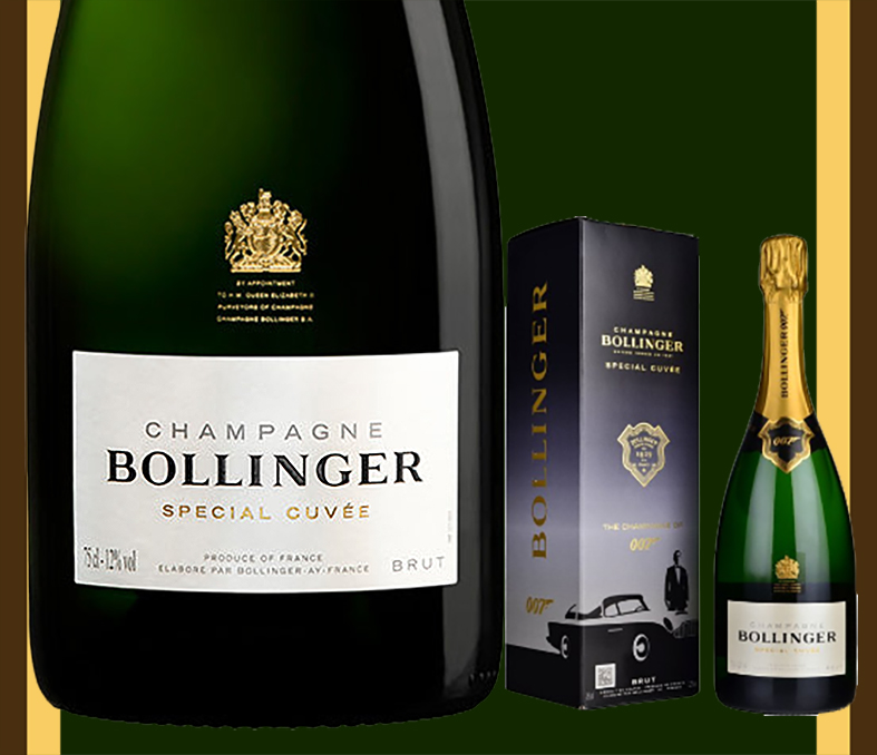 Champagne Bollinger; sparkling, 