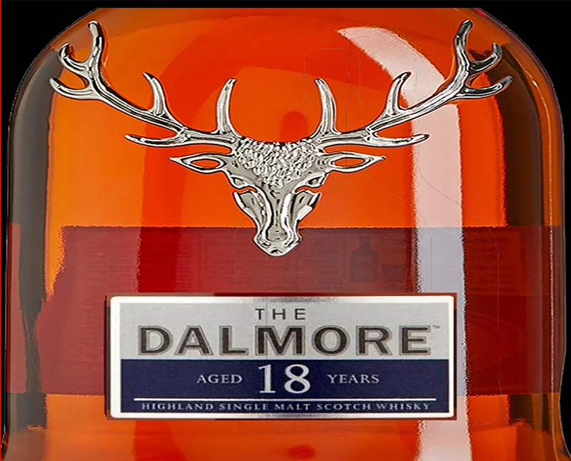 The Dalmore; Single Malt 18 Years, Whisky.