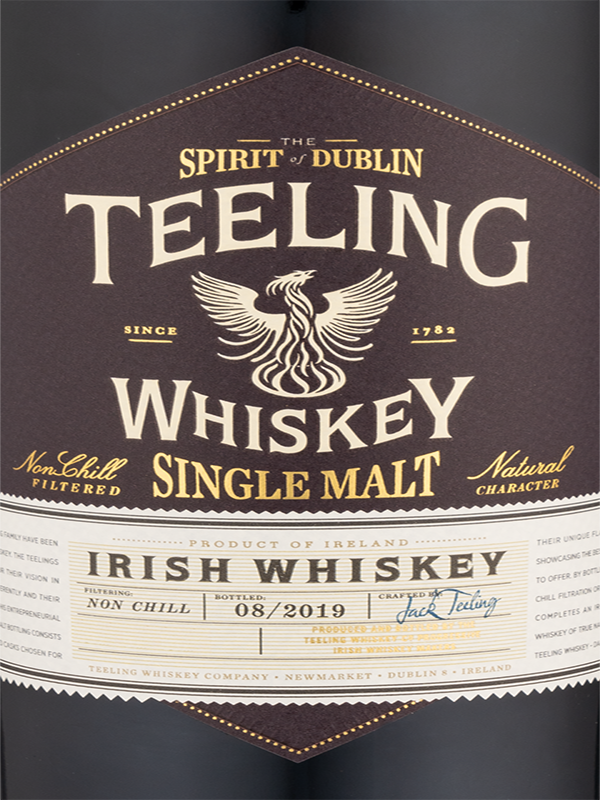 Teeling; Single Malt, Whisky.