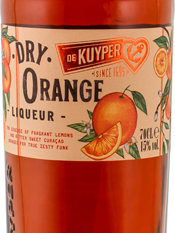 De Kuyper; Dry Orange, Liqueur.